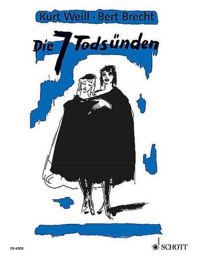 Die sieben Todsündenfür Sopran und Orchester