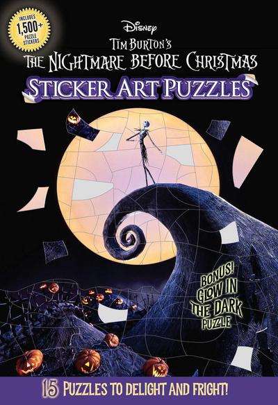 Disney Tim Burton’s the Nightmare Before Christmas Sticker Art Puzzles