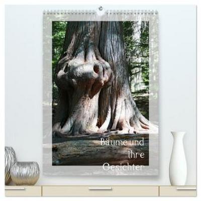 Bäume und ihre Gesichter (hochwertiger Premium Wandkalender 2026 DIN A2 hoch), Kunstdruck in Hochglanz