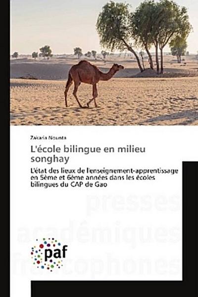 L’école bilingue en milieu songhay