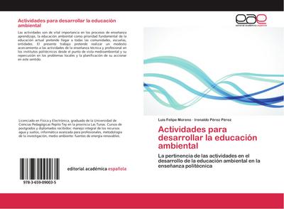 Actividades para desarrollar la educación ambiental