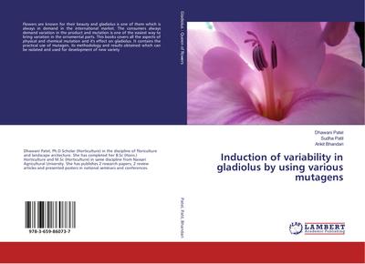 Induction of variability in gladiolus by using various mutagens