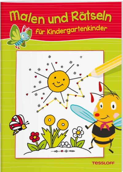Malen und Rätseln für Kindergartenkinder