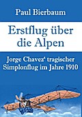 Erstflug über die Alpen