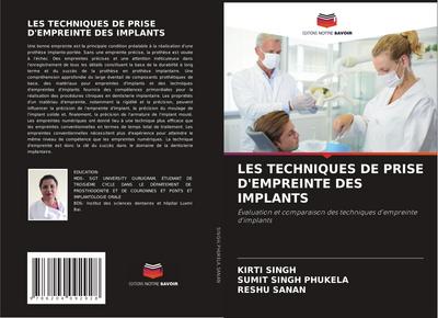 LES TECHNIQUES DE PRISE D’EMPREINTE DES IMPLANTS