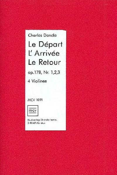 3 Stücke op.178 Nr.1-3für 4 Violinen