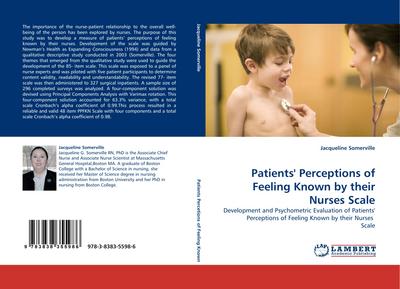 Patients’’ Perceptions of Feeling Known by their Nurses Scale