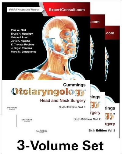 Cummings Otolaryngology, 3 Vols.