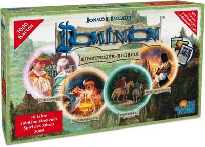 Dominion® Einsteiger-Bigbox (Basisspiel 2. Edition + Gilden + Mixbox + Promo)