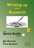 Writing up your Research