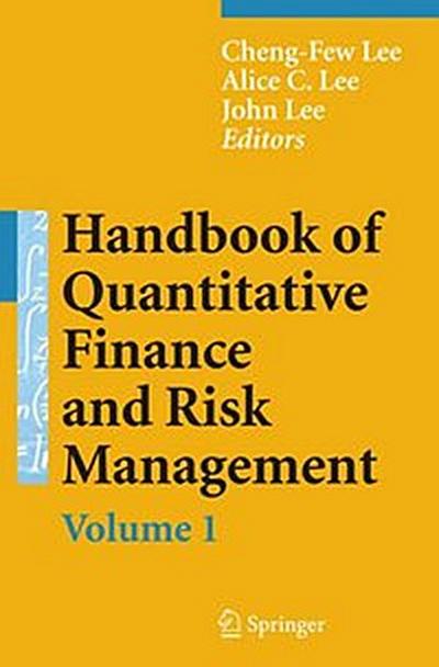 Handbook of Quantitative Finance and Risk Management