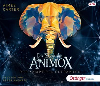 Die Erben der Animox 3. Der Kampf des Elefanten, 4 Audio-CD
