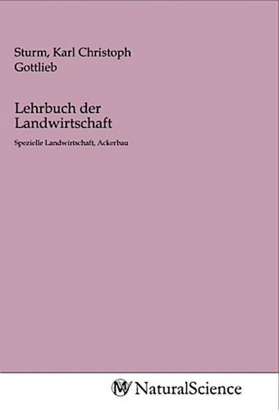 Lehrbuch der Landwirtschaft