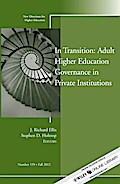 In Transition: Adult Higher Education Governance i