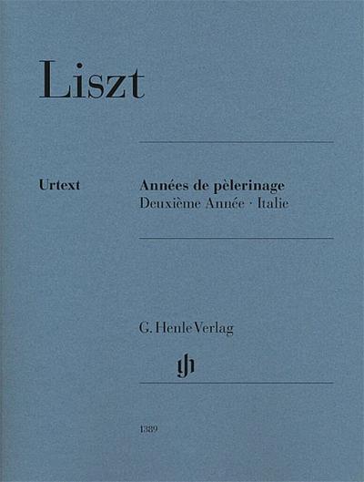 Liszt, Franz - Années de pèlerinage, Deuxième Année - Italie