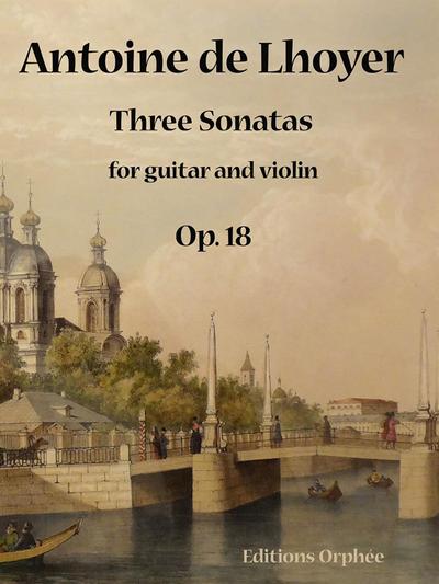 3 Sonaten op.18for violin and guitar
