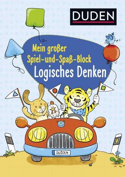 Mein großer Spiel- und Spaß-Block: Logisches Denken