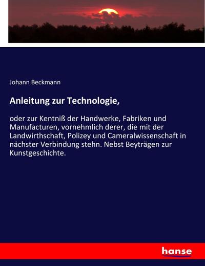 Anleitung zur Technologie