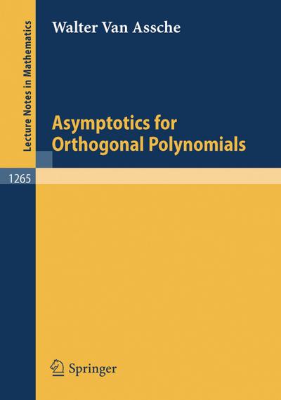 Asymptotics for Orthogonal Polynomials
