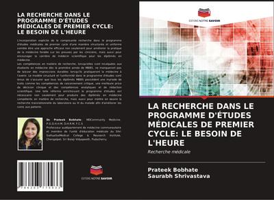 LA RECHERCHE DANS LE PROGRAMME D’ÉTUDES MÉDICALES DE PREMIER CYCLE: LE BESOIN DE L’HEURE