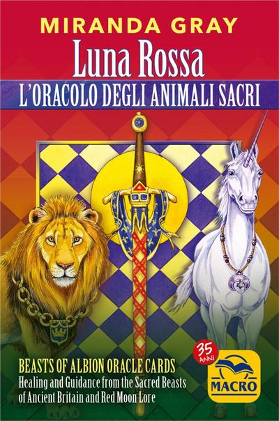 Luna Rossa. L’oracolo degli animali sacri. Beasts of albion oracle cards