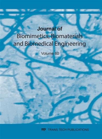 Journal of Biomimetics, Biomaterials and Biomedical Engineering Vol. 60