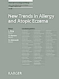 New Trends in Allergy and Atopic Eczema
