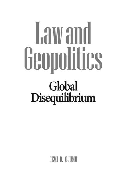 Law and Geopolitics