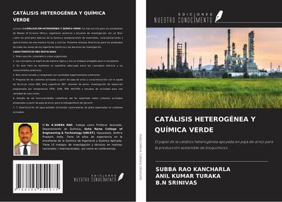 CATÁLISIS HETEROGÉNEA Y QUÍMICA VERDE