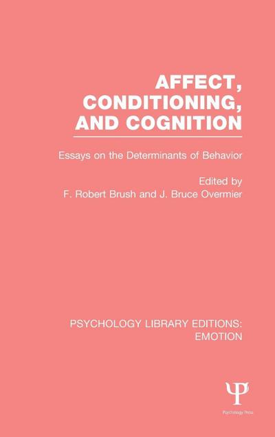 Affect, Conditioning, and Cognition