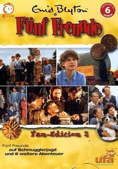 Fünf Freunde. Tl.2, 5 DVDs (Fan-Edition)