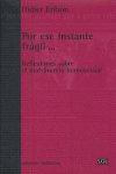 Por ese instante frágil-- : reflexiones sobre el matrimonio homosexual