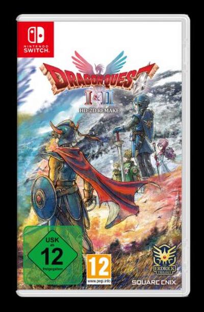 Dragon Quest I & II, 1 Nintendo Switch-Spiel (HD-2D Remake)