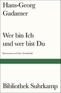 Wer bin Ich und wer bist Du?