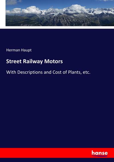 Street Railway Motors