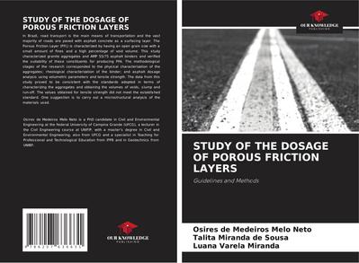 STUDY OF THE DOSAGE OF POROUS FRICTION LAYERS