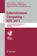 Entertainment Computing - ICEC 2011