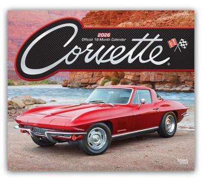 Corvette - Chevrolet Corvette 2026 - 16-Monatskalender im Deluxe-Format
