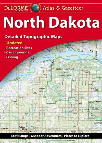 Delorme: Delorme Atlas & Gazetteer North Dakota
