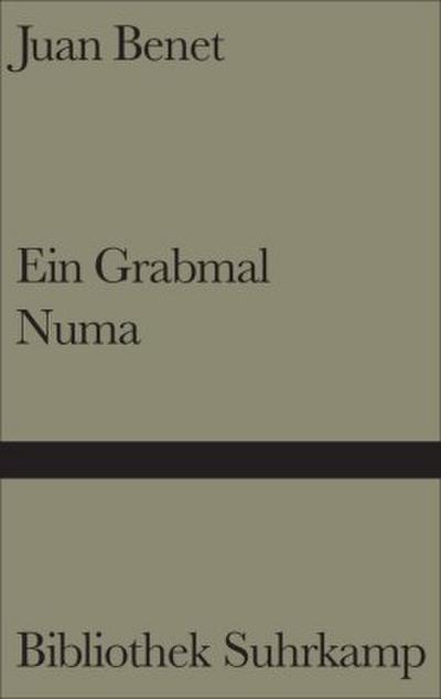 Ein Grabmal; Numa (Eine Sage)