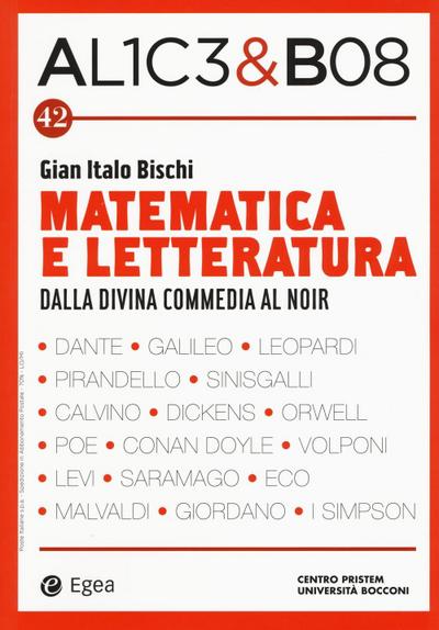 Matematica e letteratura. Dalla Divina Commedia al noir