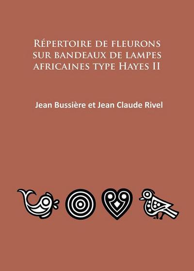 Repertoire de fleurons sur bandeaux de lampes africaines type Hayes II