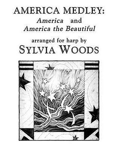 America Medley: America and America the Beautiful: Arranged for Harp