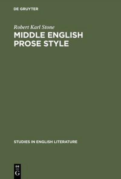 Middle English prose style