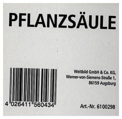 Pflanzsäule, vertikaler Garten, ideal für Balkon und Terrasse, mit Bewässerungssystem
