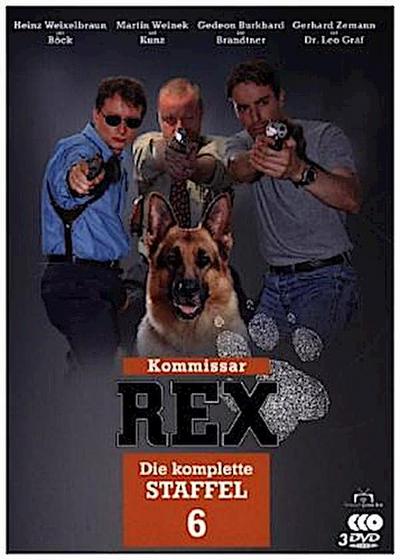 Kommissar Rex. Staffel.6, 3 DVD