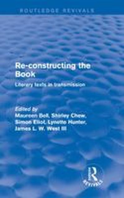 Re-Constructing the Book