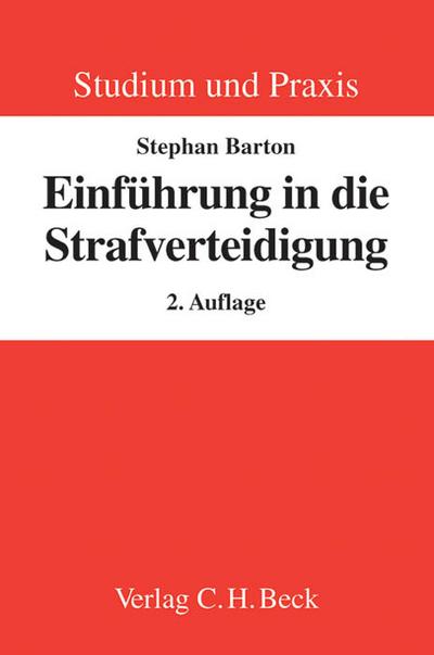 Einführung in die Strafverteidigung