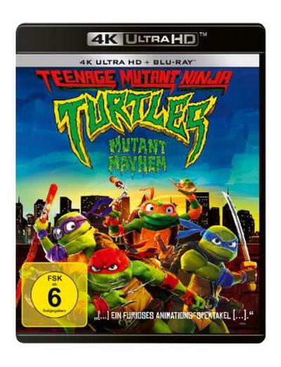 Teenage Mutant Ninja Turtles: Mutant Mayhem. 4K Ultra HD