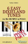 Trumpet & Piano "6 Easy Dixieland Tunes" piano parts